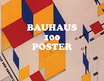 Bauhaus 100 - Poster