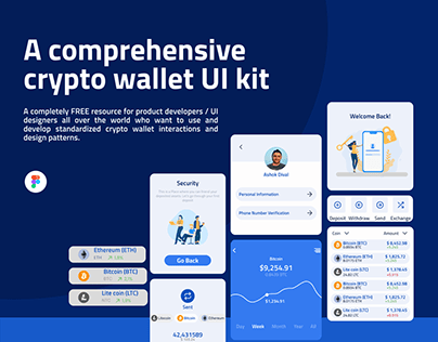 A comprehensive crypto wallet UI kit