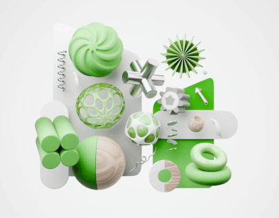 Design Assets: 3D Abstract Icon