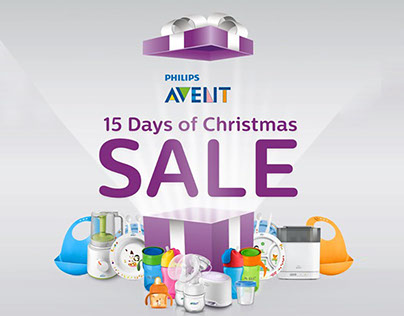 Philips Avent - 15 Days of Christmas Sale Design