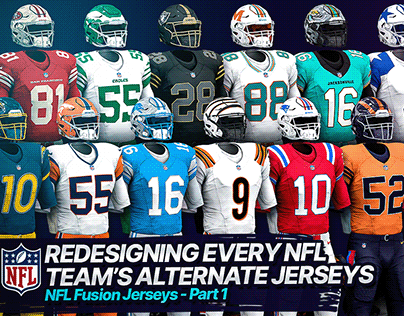 NFL Fusion Alternate Concept Jerseys
