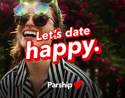 Parship "Let's date happy"