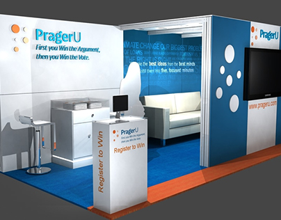 Prager University Exhibit Booth