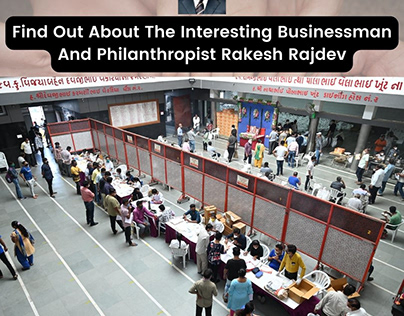 Businessman And Philanthropist Rakesh Rajdev