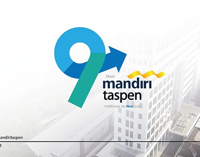 Logo Submission for Mandiri Taspen's 9th Anniversary