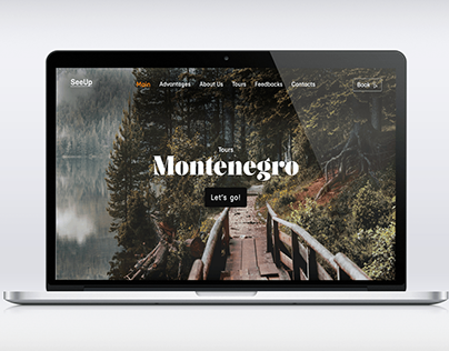 Montenegro | Travel tour | landing page