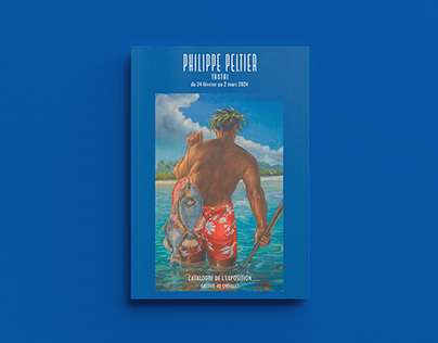 Catalogue exposition Peltier Galerie Chevalet Tahiti