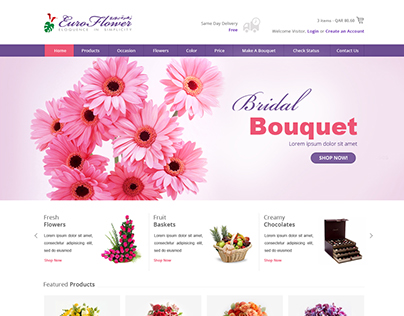Euro Flower - eCommerce