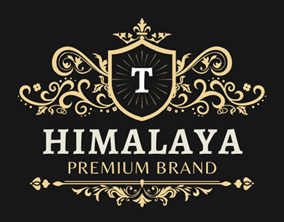 Himalaya Premium Brand Logo Design