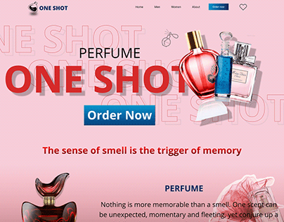 Perfume webpage