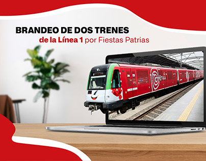 Brandeo de trenes para la Línea 1 del tren de Lima