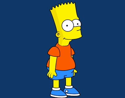 simpsonZaino Bart Simpson Marca 