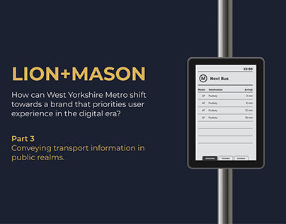 West Yorkshire Metro Concept - Part 3 - LION + MASON