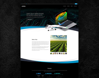 Project thumbnail - Site Institucional • Arys (One Page)