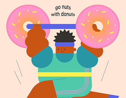 Olympic Go Nuts with Donuts