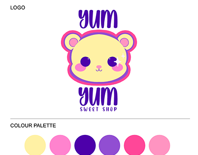 Logo Design: Yum Yum Sweet Shop (COPY)