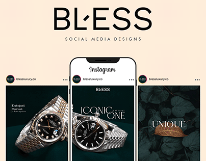 Bless Luxury | Social Media Designs