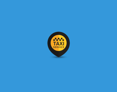 Taxi point icon animation
