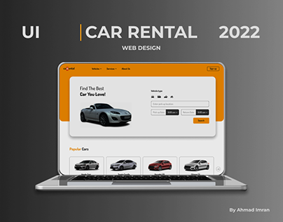 Car Rental Web Design