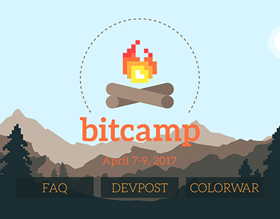 Bitcamp 2017 website