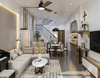 Interior Design Scandinavian Style on Binh Tan District
