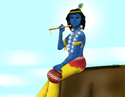 Krishna character design