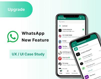 Project thumbnail - WhatsApp | UX UI | Case Study