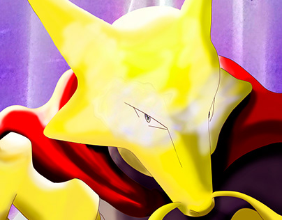 Pokemon - Alakazam FanArt