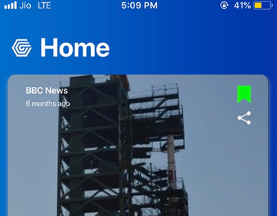 IOS App for news aggregator company