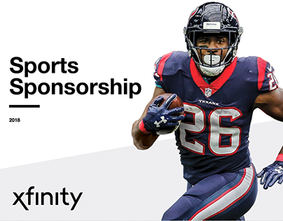 Xfinity Sports Sponsorship Work