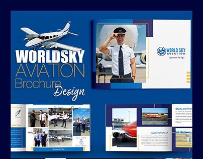 WorldSky Brochure Design