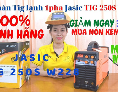 Test chi tiết máy hàn Tig lạnh Jasic Tig 250S W228