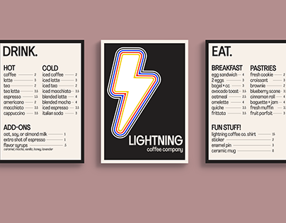 Lightning Coffee Company - Brand Concept