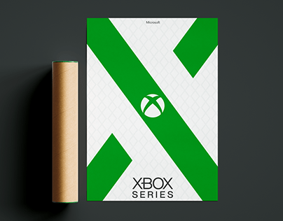 Xbox series X poster design
