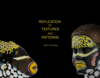 replication of textures and patterns into the skin