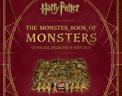 Packaging for Harry Potter Monster Book of Monsters