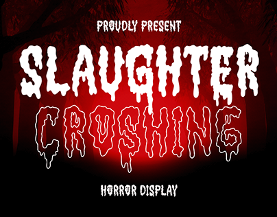 Slaughter Croshing - Horror Display