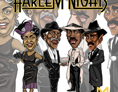 Harlem Nights Caricature