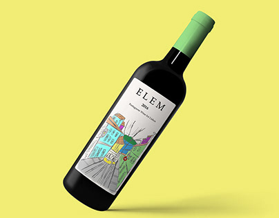 Portuguese Wine bottles sketch design.