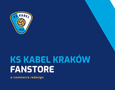 Redesign FanStore KS Kabel Kraków - project in progress