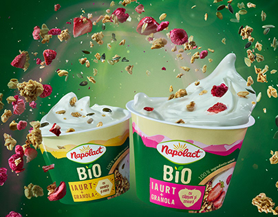 NAPOLACT Bio yogurt with Granola