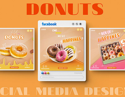 Donuts social media project
