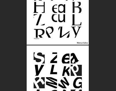 Cropped Letter Forms