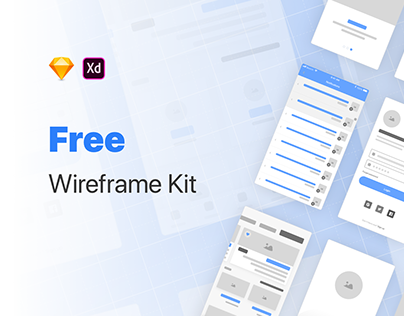 Free Wireframe Kit For Adobe XD