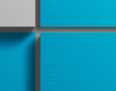 Project thumbnail - NICE TO MEET YOU 🩵 Compliment Cards + company booklet