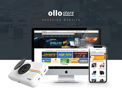 Ollo Store - Ecommerce WebSite, UX Design