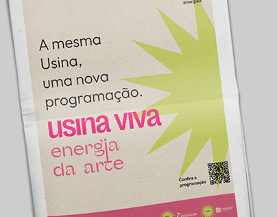 Social Media - Projeto cultural Usina Viva
