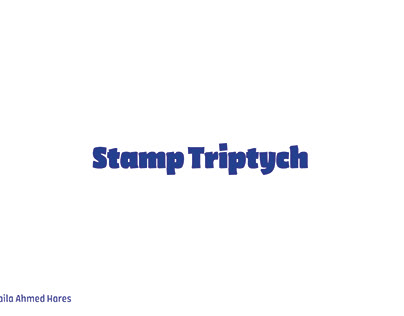 Stamp Triptych