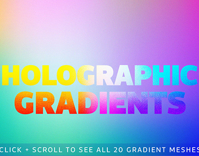 Holographic Gradient Backgrounds