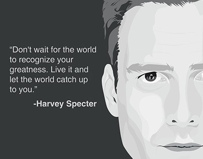 Harvey Specter Vector
